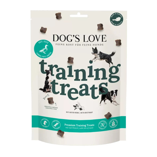 DOG'S LOVE Training Treats Ente 150g